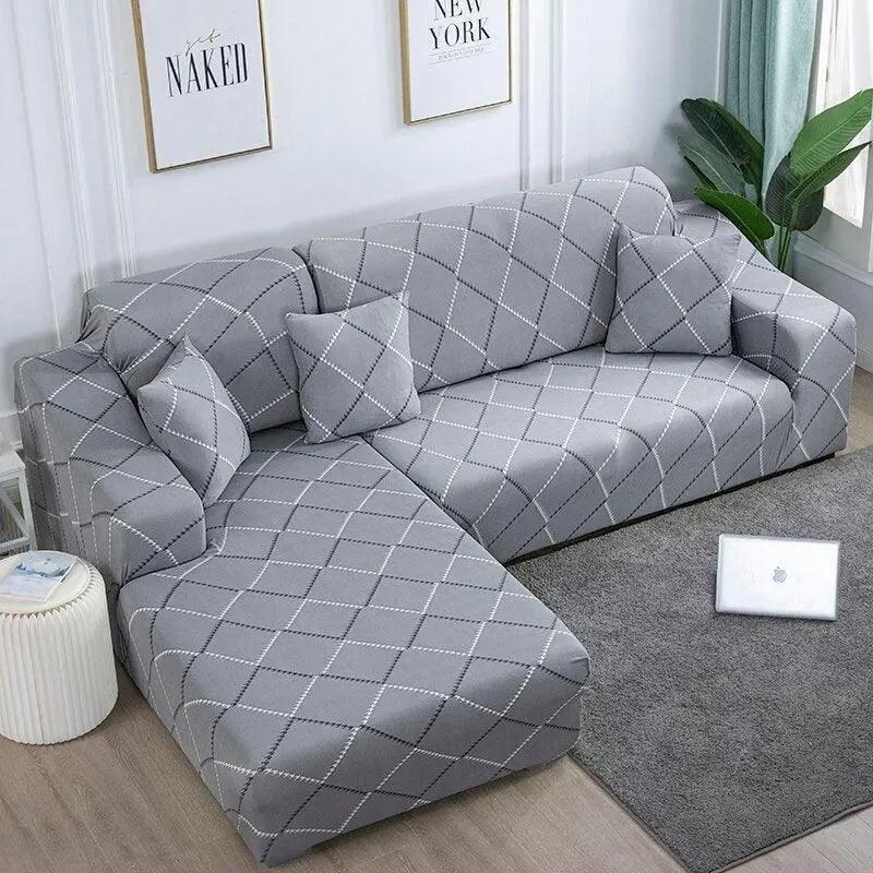 DESTOCKAGE Housse De Canapé d'Angle Mira - La Maison de la Housse®