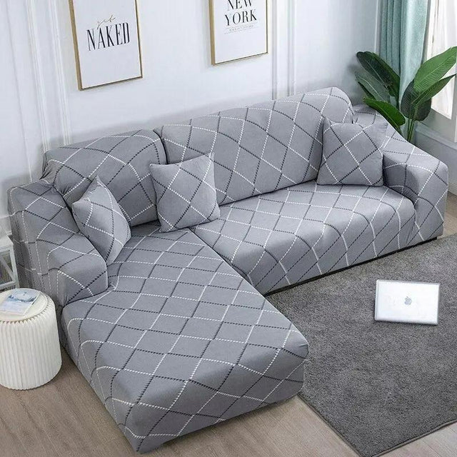 DESTOCKAGE Housse De Canapé d'Angle Mira - La Maison de la Housse®