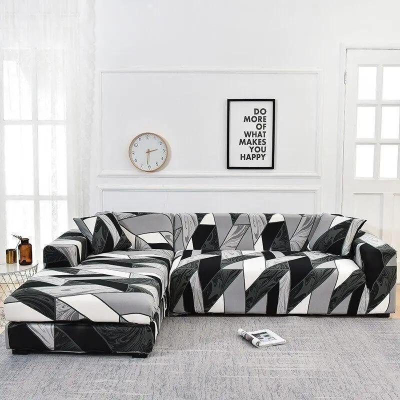 DESTOCKAGE Housse De Canapé d'Angle Ruber - La Maison de la Housse®