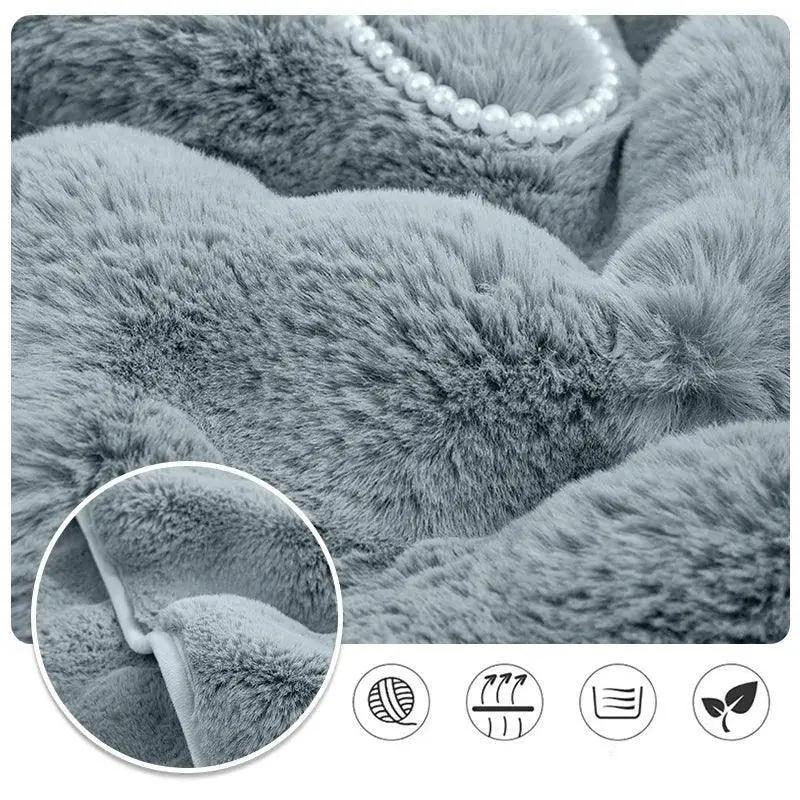 Housse Canapé Plaid Polaire Velours Doux - La Maison de la Housse®