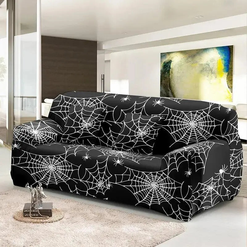 Housse De Canapé Araignée Halloween - La Maison de la Housse®