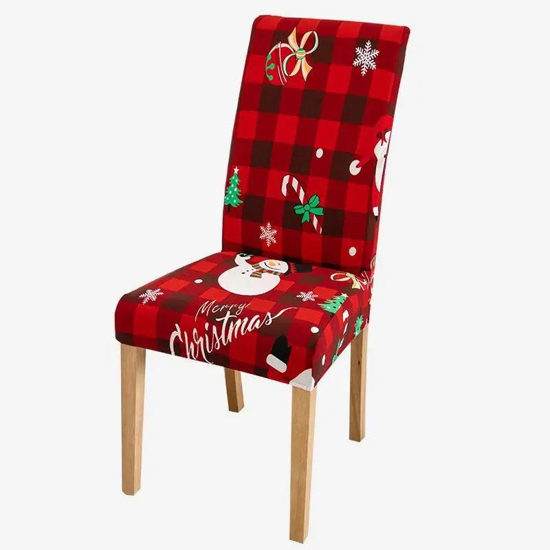 Housse de Chaise de Noël - La Maison de la Housse®
