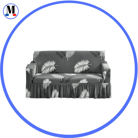 Housse de canapé - Jupe Cakile - La Maison de la Housse®