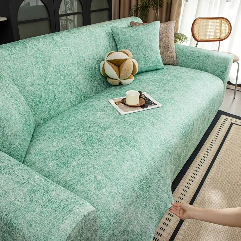 Housses de Canapé Extensibles - Effet Cuir - La Maison de la Housse®