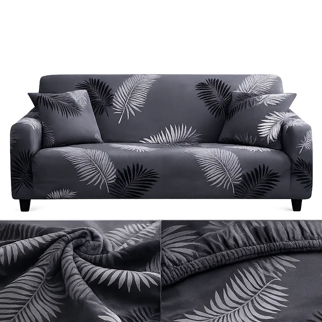 Motif Cakile - Housse De Canapé Extensible
