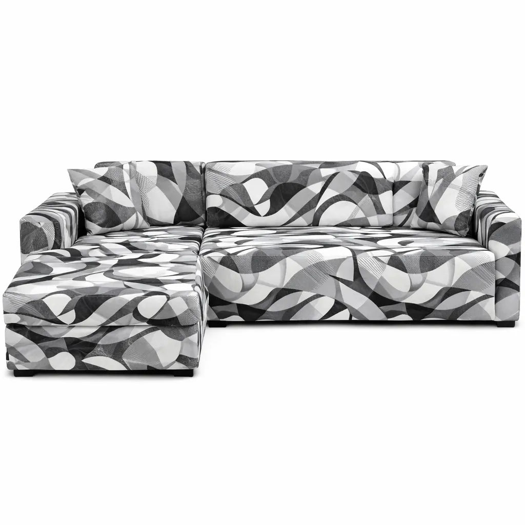 Motif Cheira - Housse de Canapé d’Angle Extensible
