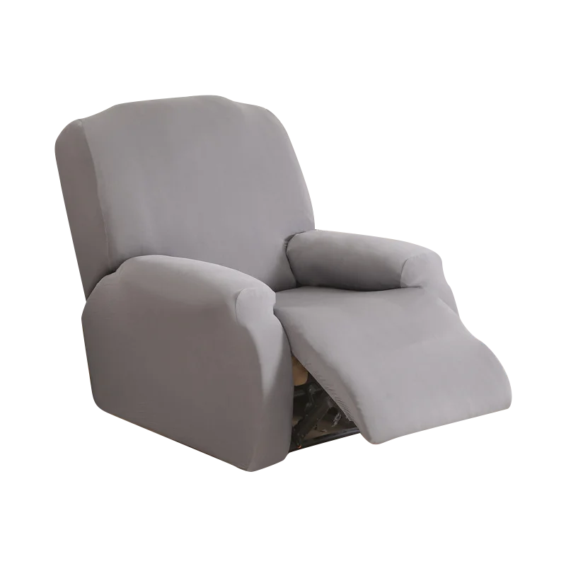 Housse de fauteuil & canapé relax inclinable – couleurs unies
