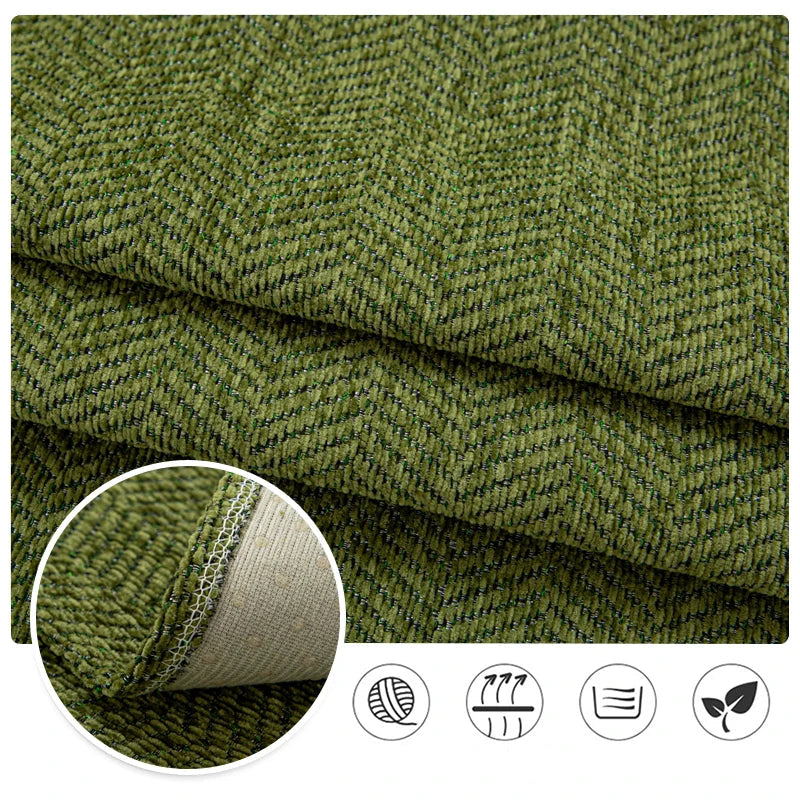 Protège Canapé Design Antidérapant – Jacquard Chenille Renforcée