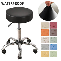 Housse Imperméable Ronde pour Tabouret avec Bandes élastiques