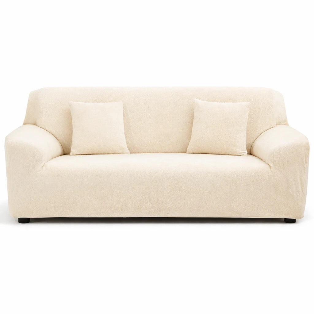 Velours Lvory - Housse de Canapé Extensible