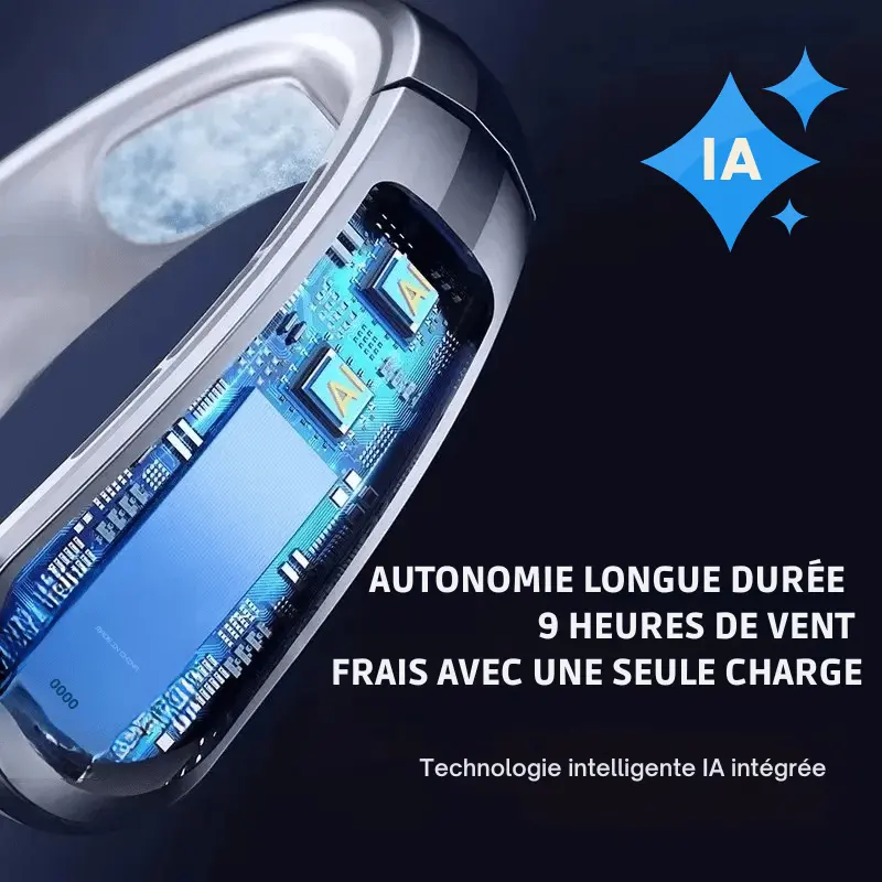 Ventilateur de Cou USB | Mini Climatiseur Refroidisseur Mobile - La Maison de la Housse®
