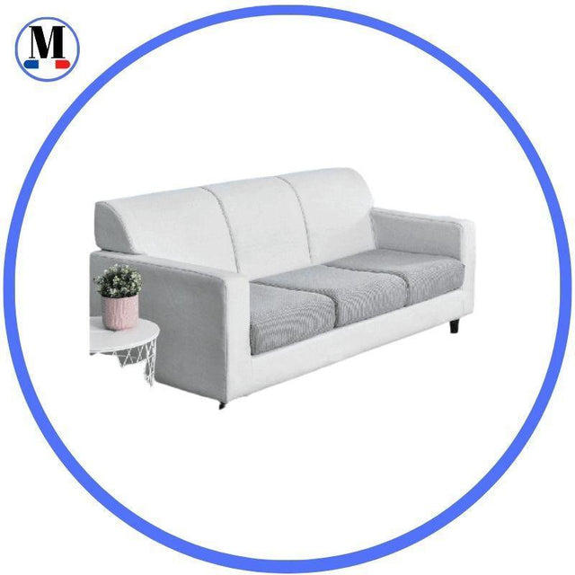DESTOCKAGE - Housse Coussin d'Assise Canapé Gris Clair - La Maison de la Housse®