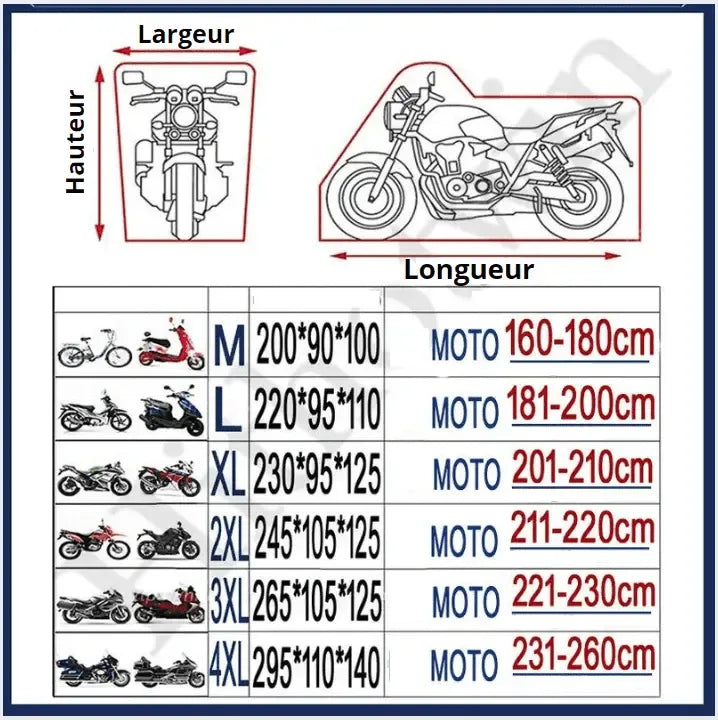 housse-bache-protection-argent-noir-moto-scooter-etanche – La Maison de la Housse