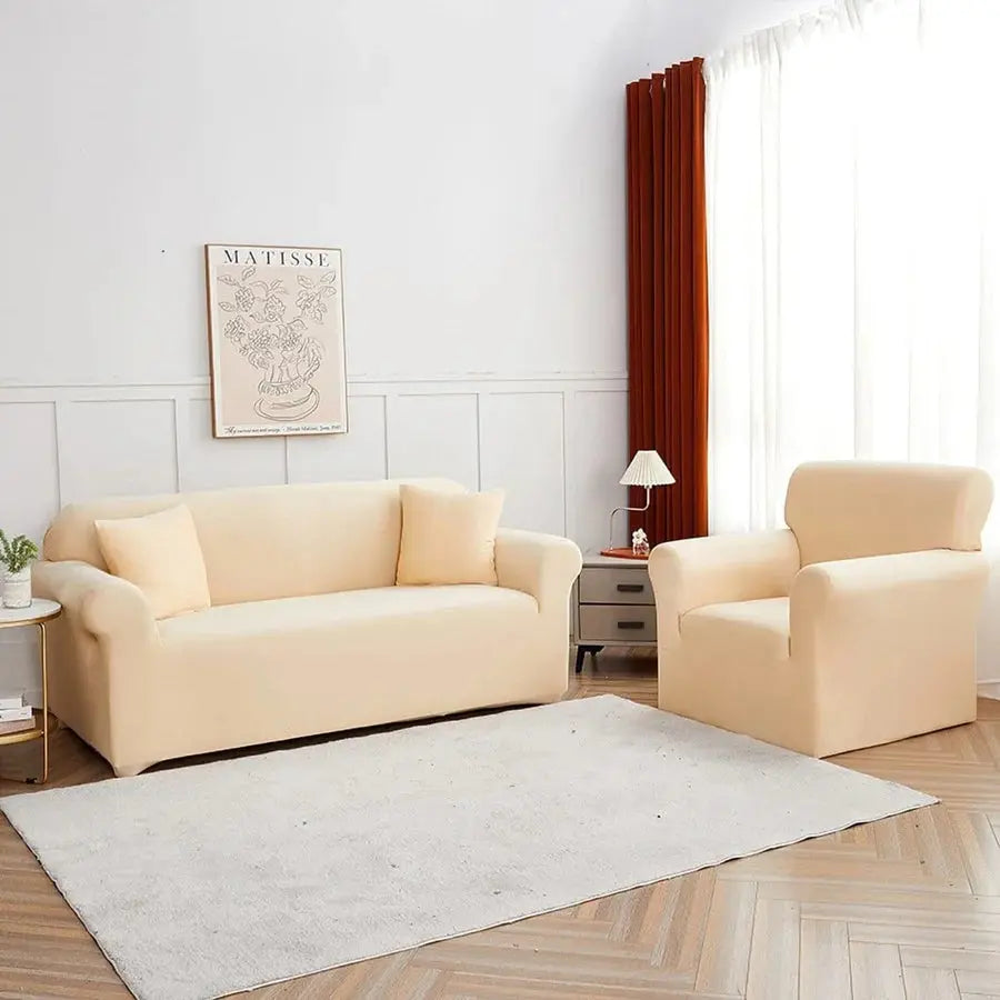 Housse De Canapé Beige La Maison de la housse