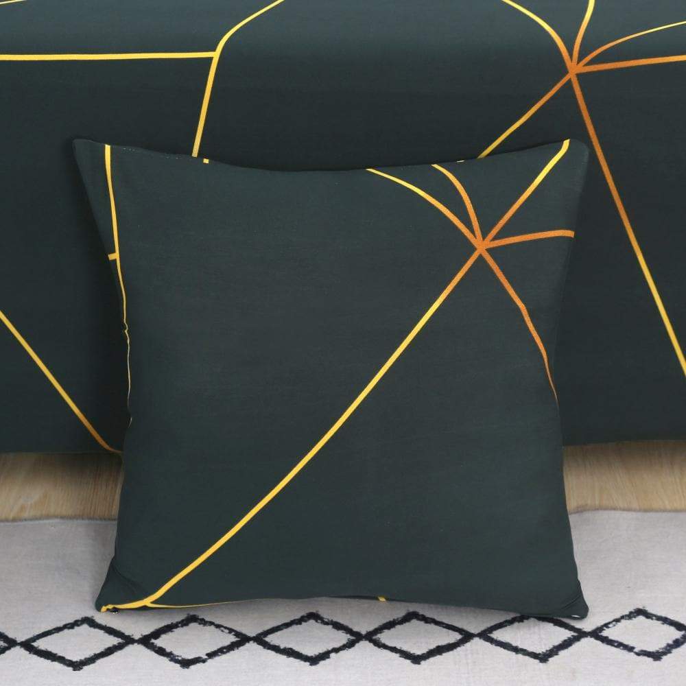 Housse De Canapé d'Angle - Motif Composées - La Maison de la Housse®