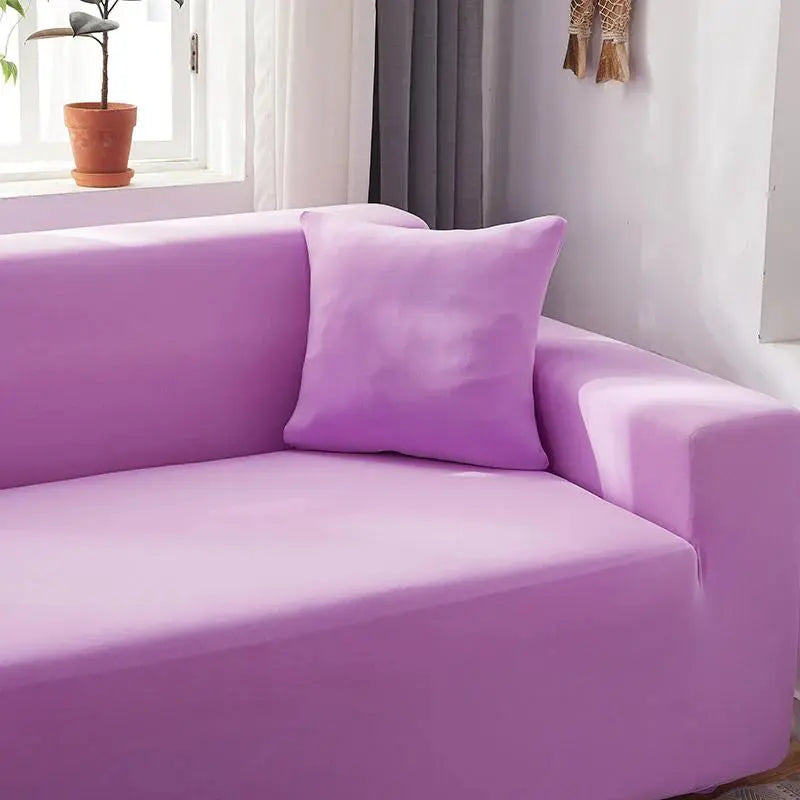 Housse de canapé d’angle Violet clair pour product_type – La Maison De La Housse
