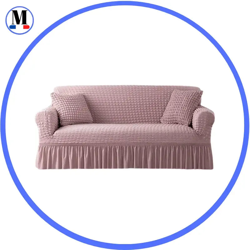 housse-de-canape-en-microfibre-style-jupe-rose – La Maison de la Housse