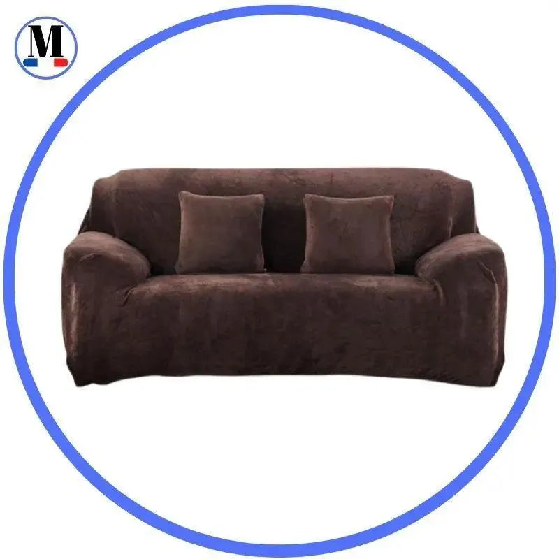 housse-en-velours-coffee-pour-canape-extensible-ajustable – La Maison de la Housse