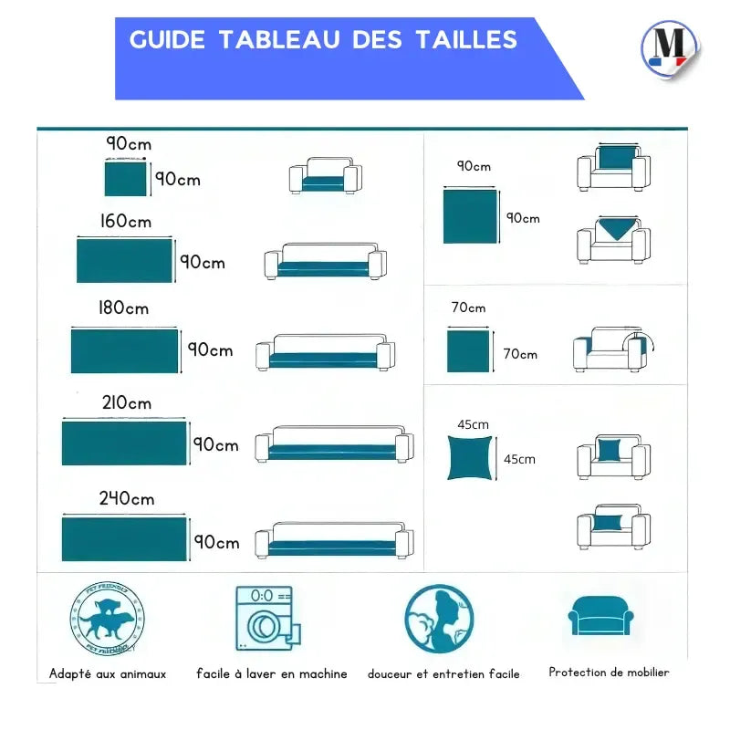 housse-protege-canape-antiderapante-en-velours – La Maison de la Housse