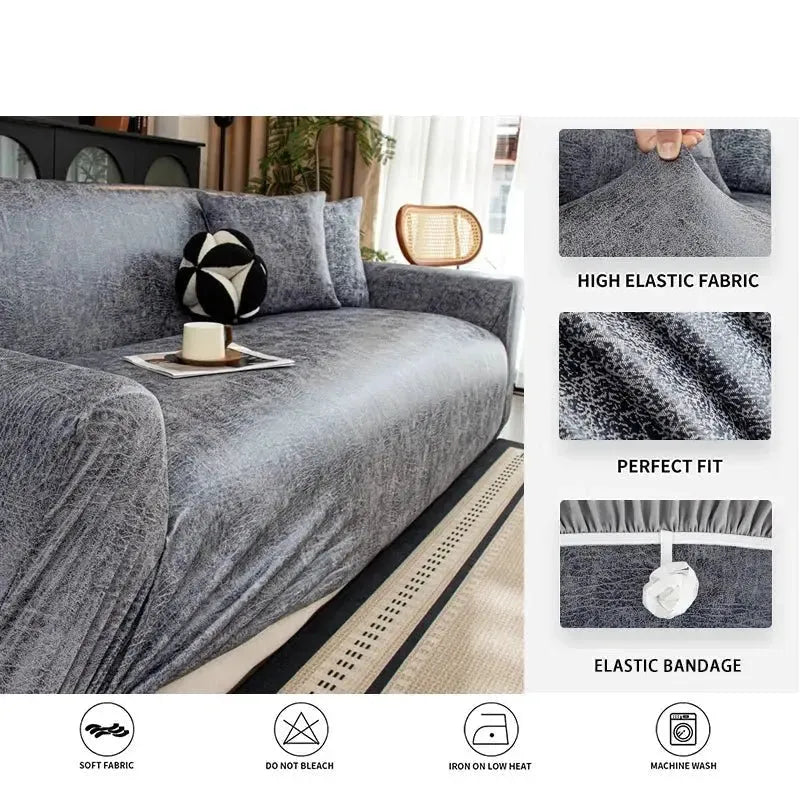 housses-de-canape-effet-cuir-extensibles – La Maison de la Housse