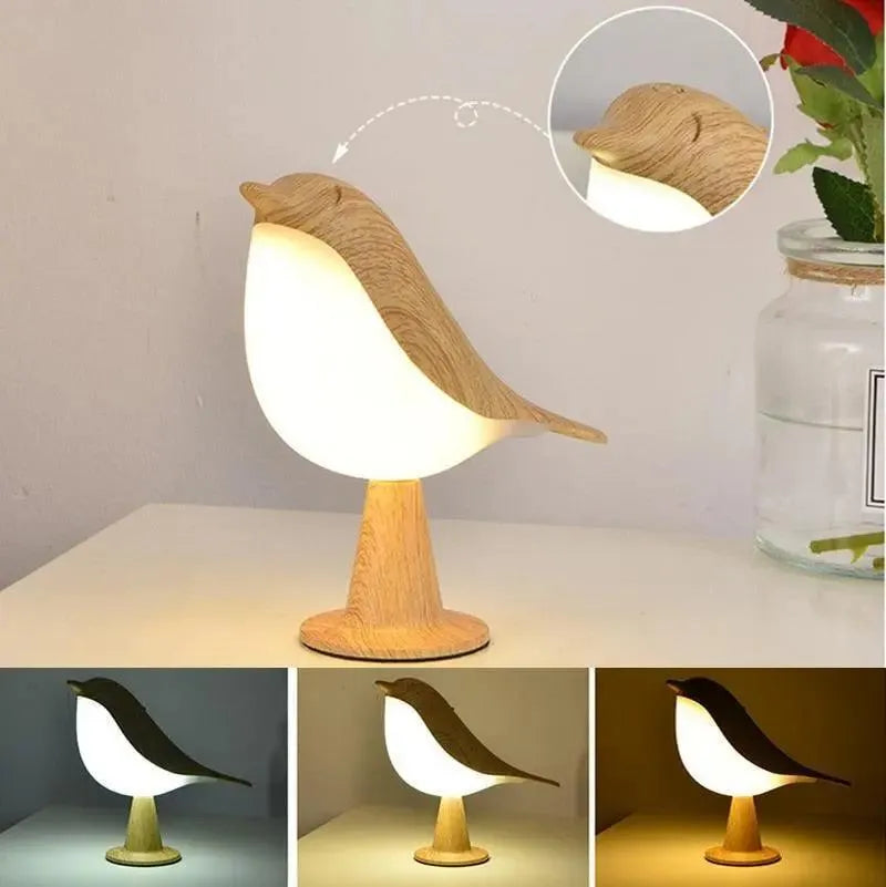 lampe-led-oiseau-en-bois – La Maison de la Housse