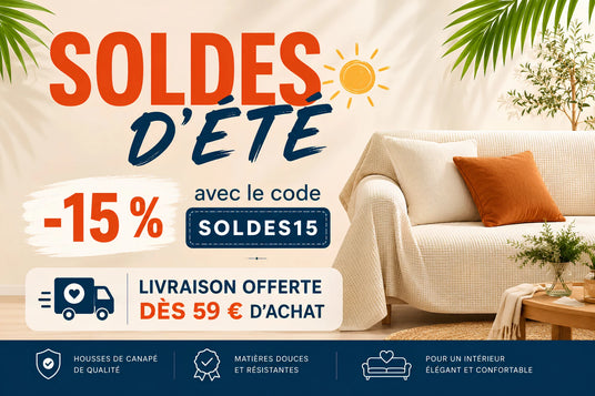 soldes ete 15 LA MAISON DE LA HOUSSE