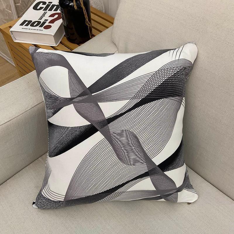 2 Housses De Coussin Spyral - 45 x 45 Cm - La Maison de la Housse®