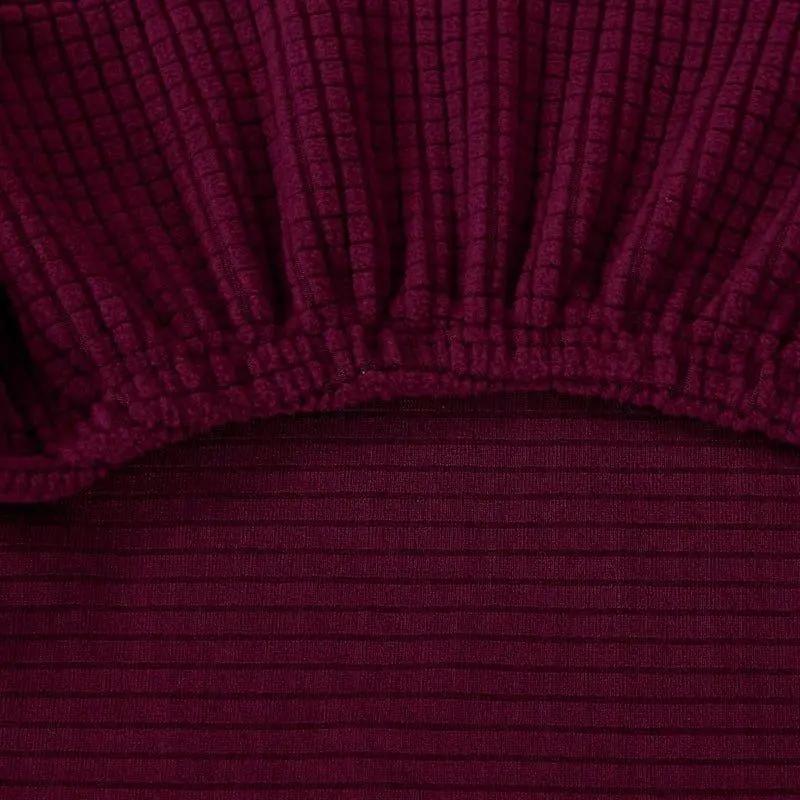 Housse Assise Extensible Jaune Pour Chaise - La Maison de la Housse®