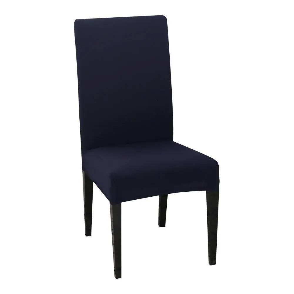 Housse De Chaise Classique Extensible - Bleu Nuit - La Maison de la Housse®