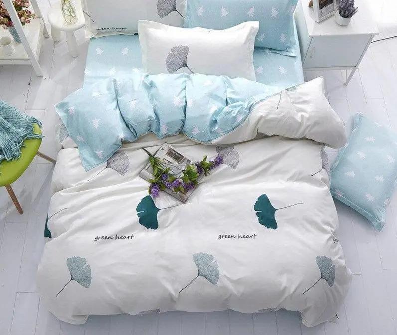 Housse De Couette De Lit Feuille - Polyester & Coton - La Maison de la Housse®