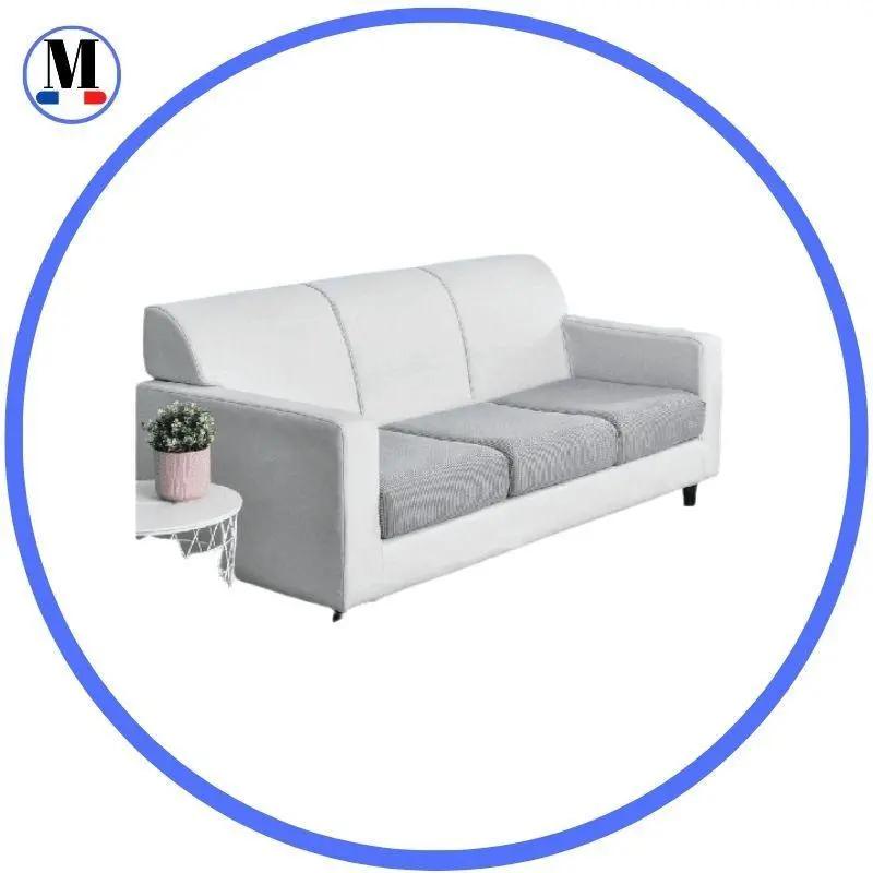Housse Gris Clair Coussin d'Assise Canapé & Fauteuil - La Maison de la Housse®