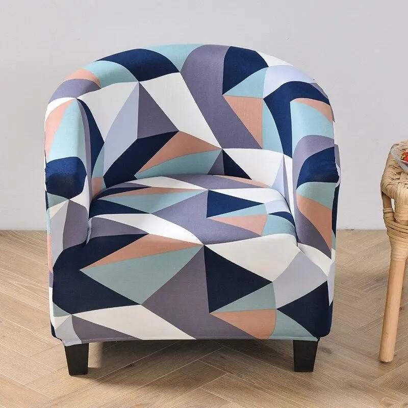 Housse Vaccaria Extensibles Pour Fauteuil Club - La Maison de la Housse®