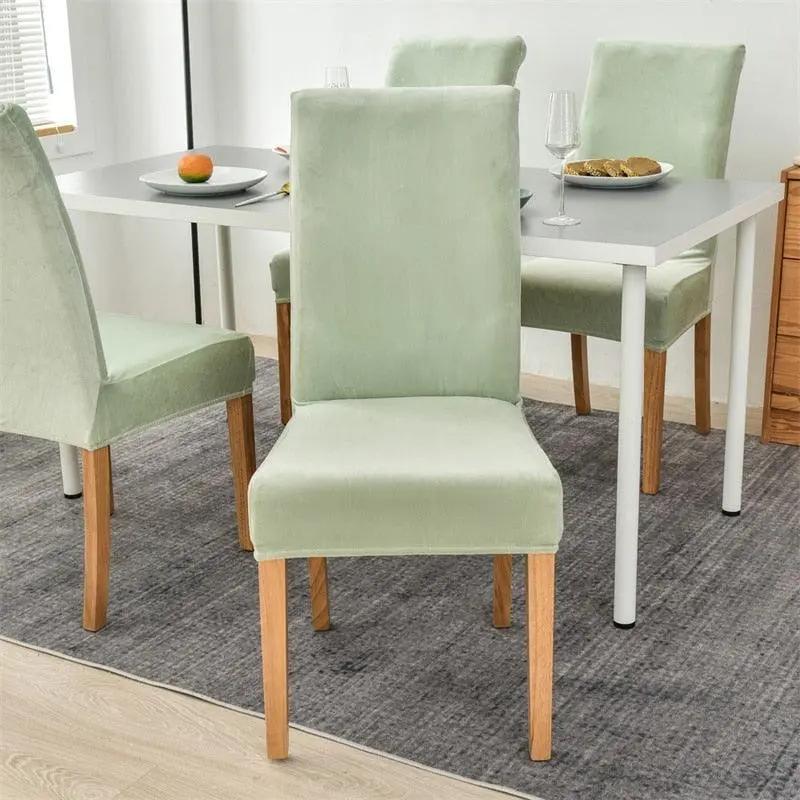 Housse de chaise en Velours - La Maison de la Housse®