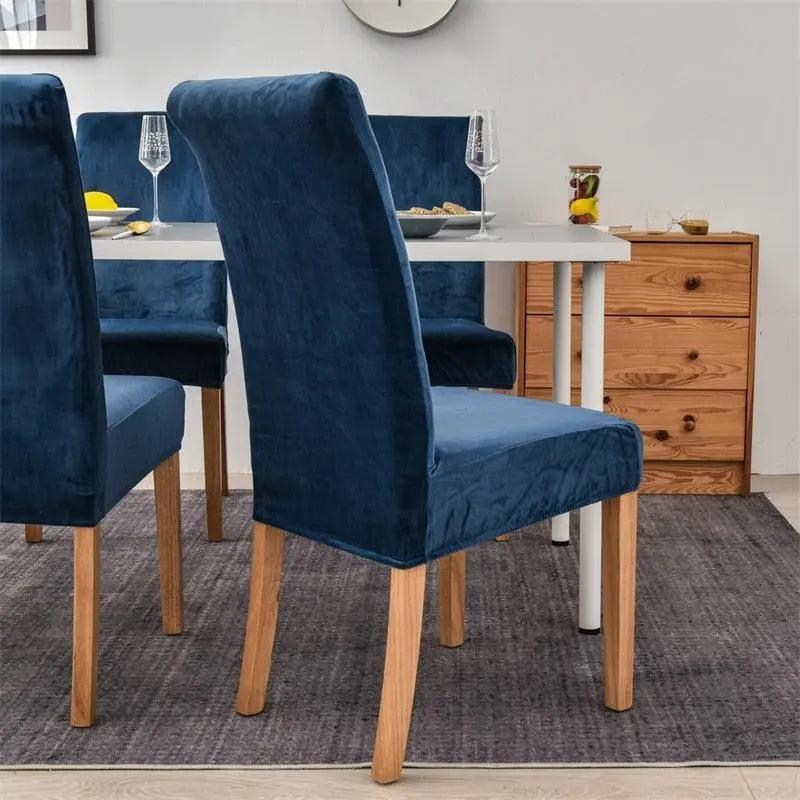 Housse de chaise en Velours - La Maison de la Housse®