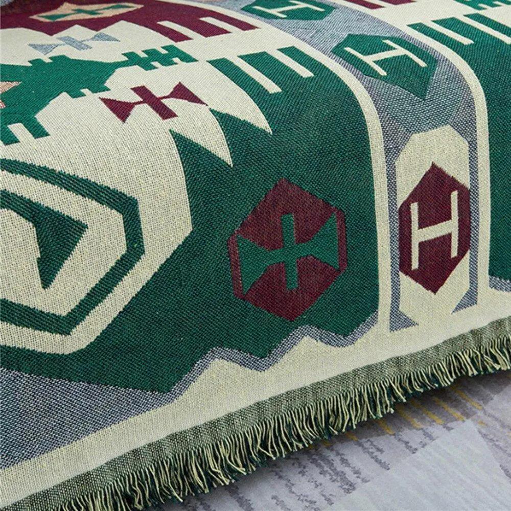 Jeté de Canapé et Fauteuil Tissage Motif - 130x180cm - La Maison de la Housse®