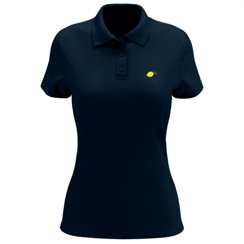 Polos Femme Lemon Inside Manche Courte Coton 100% Bio - La Maison de la Housse®