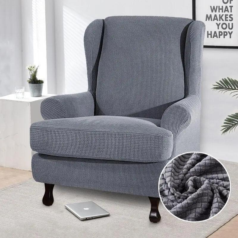 Protège Fauteuil Gris Foncé - La Maison de la Housse®