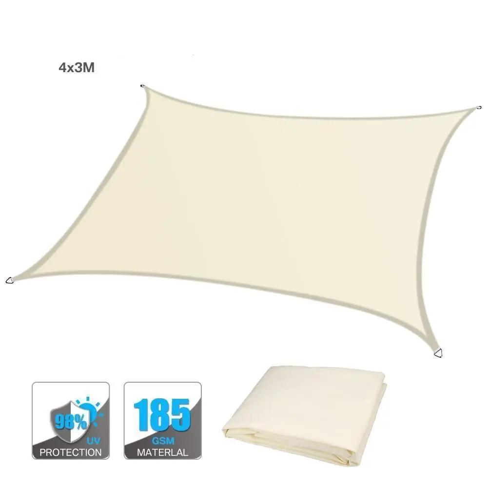 Toile Tirée Voile Haut Vent Tissu Ombrage Jardin & Terrasse - La Maison de la Housse®