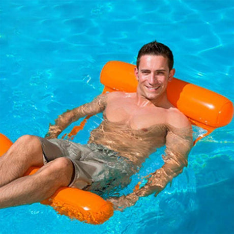 Bouée Hamac Flottant Gonflable Piscine - La Maison de la Housse®
