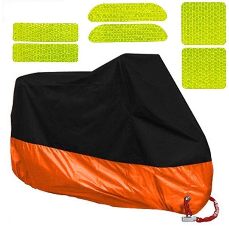 Housse anti-pluie pour cas à dos moto OGIO orange fluo pour sac à