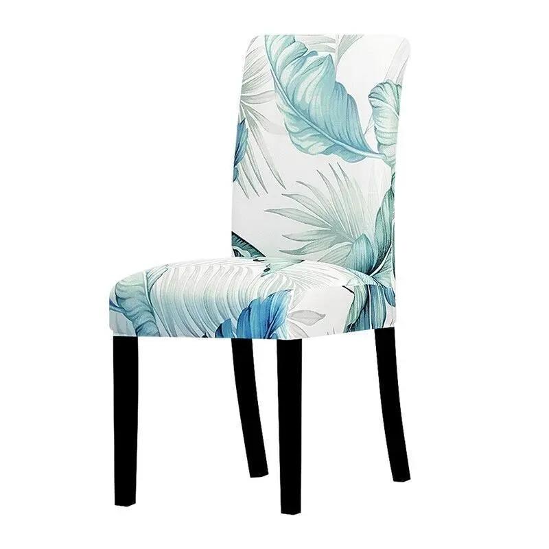Housse De Chaise Motif Extensible - FLORALISE - La Maison de la Housse®