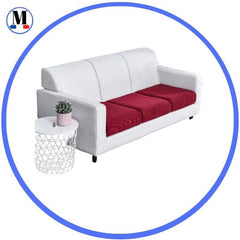 Housse Rouge Coussin d'Assise Canapé & Fauteuil