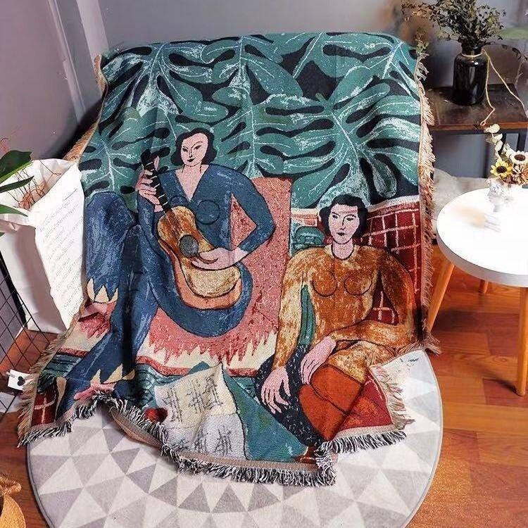 Jeté de Canapé ou de Fauteuil Tissé - 130x150cm - La Maison de la Housse®