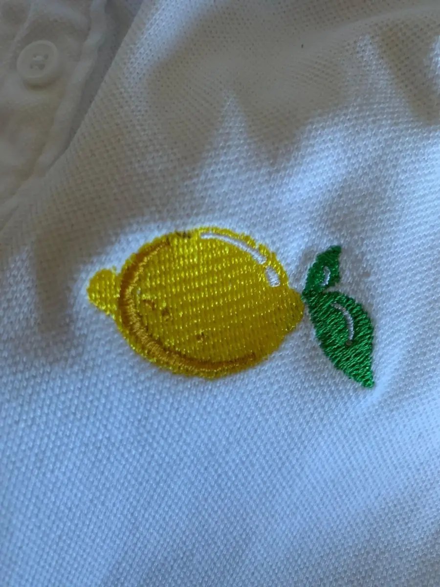 Polos Femme Lemon Inside Manche Courte Coton 100% Bio pour Lemon Inside – La Maison De La Housse