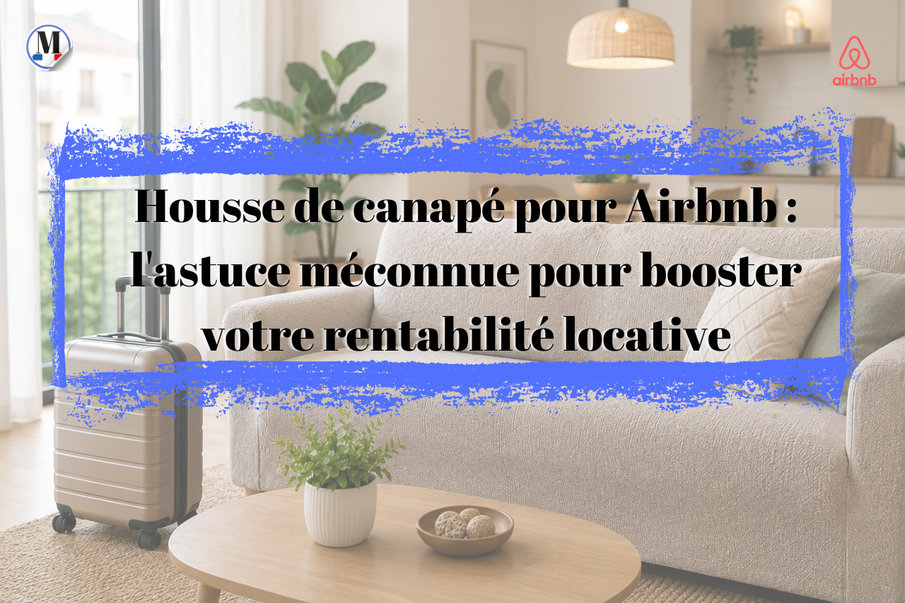 Housse de canapé pour Airbnb : l'astuce méconnue pour booster votre rentabilité locative