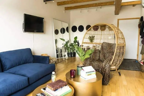 Le loft d'un blogueur de mode est le lieu où la nature et le chic s'affrontent - La Maison de la Housse®