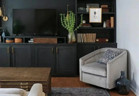 Plus de 10 fois où notre peinture noire préférée a tout amélioré - La Maison de la Housse®