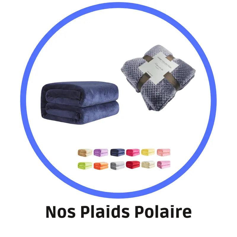 Les Plaids Polaire Doux & Chaud - La Maison de la Housse®