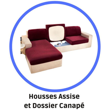 Housse Coussin d'Assise & Dossier - La Maison de la Housse®