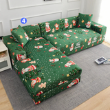 Housse de Canapé d'Angle - Motif Noël